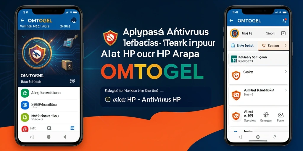 Tampilan antarmuka user-friendly dari aplikasi OMTOGEL.