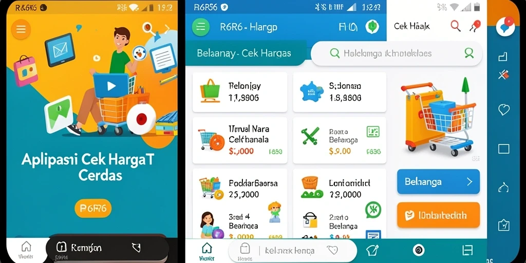 Tampilan antarmuka R6R6 untuk cek harga secara cepat dan praktis.