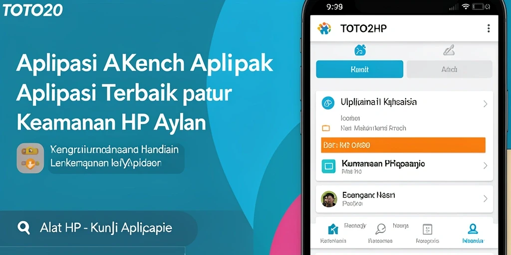 Antarmuka aplikasi TOTO20 yang intuitif dan mudah digunakan.